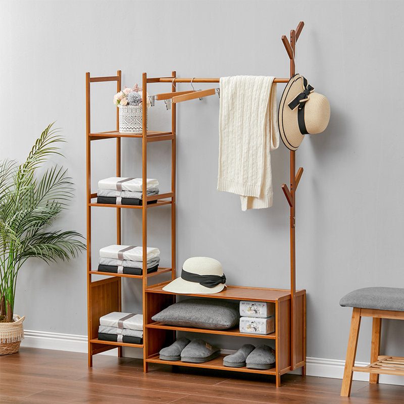 Stylish Wooden Cloth Stand।Chic &Durable-IECSM13