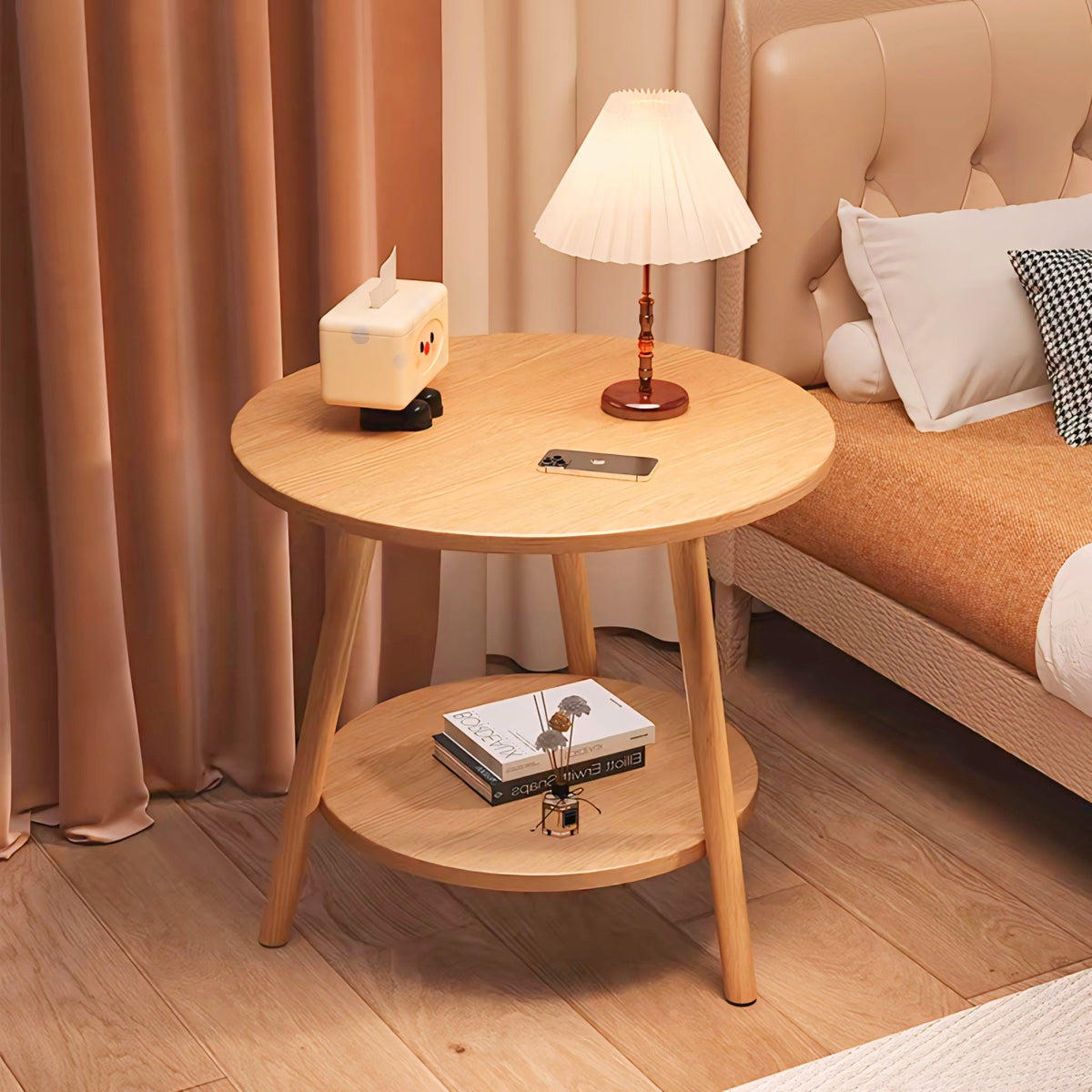 Multipurpose Side Table for Living Room, Bedroom & Office Decor-IECT08 image 3