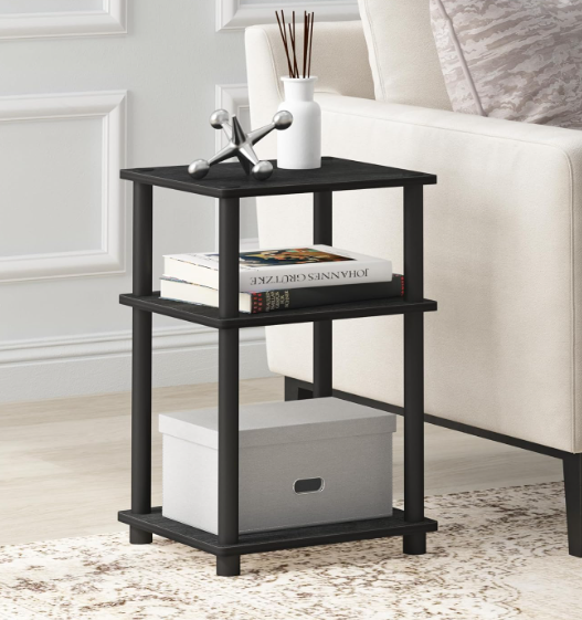 3 layer Wooden Side Table।Stylish Storage for Bedroom Decor-IEBST09