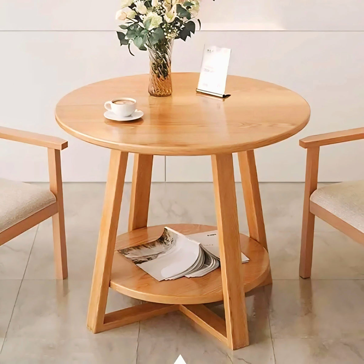 Wooden Coffee Table | Perfect Tea Table for Modern Interiors-IECT06 image 4