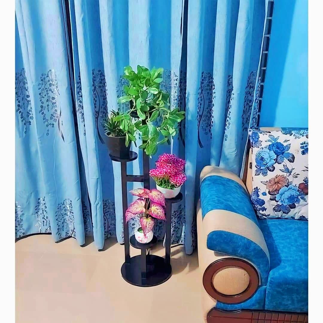 Wooden Flower Plant Stand for Living Room/ Office-IEFS09 image 3