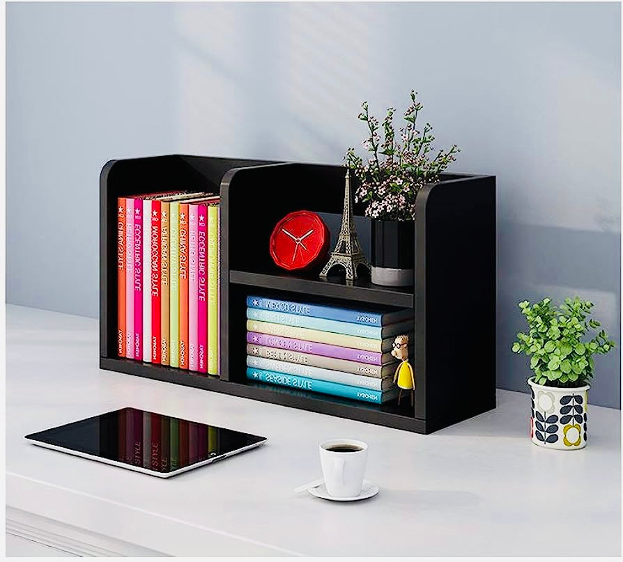 Wooden Tabletop Bookshelf-Sleek and Durable-IEBS01