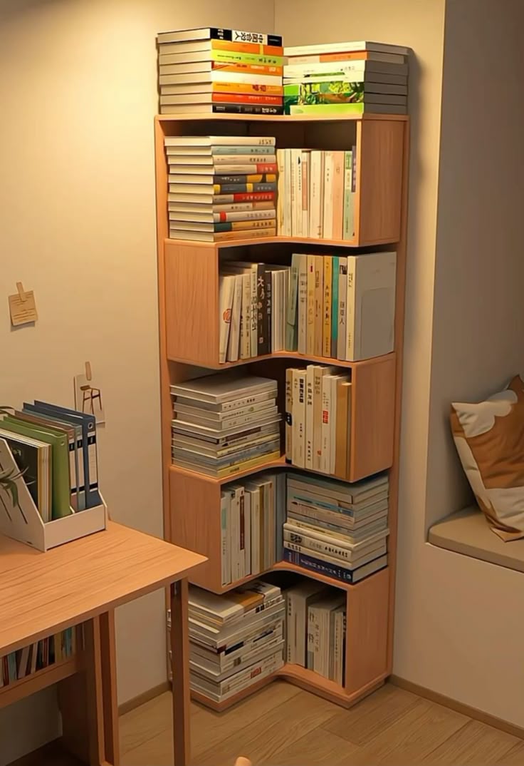 Stylish Corner Bookshelf-IEBS10 image 2
