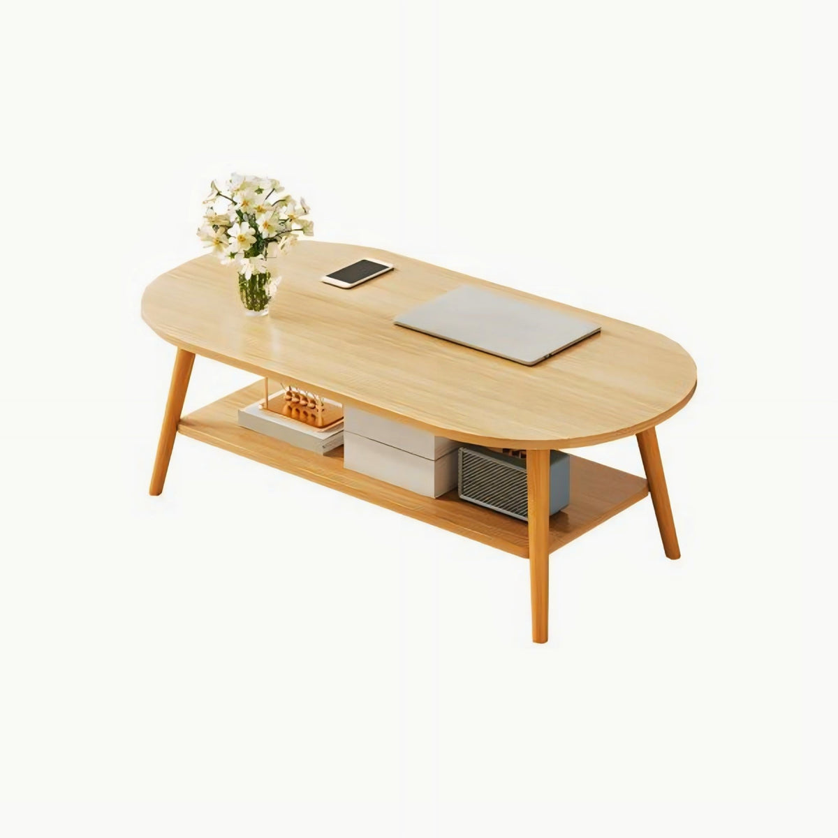 Premium Mahogany Exclusive Wooden Center Table-IECT18 image 3