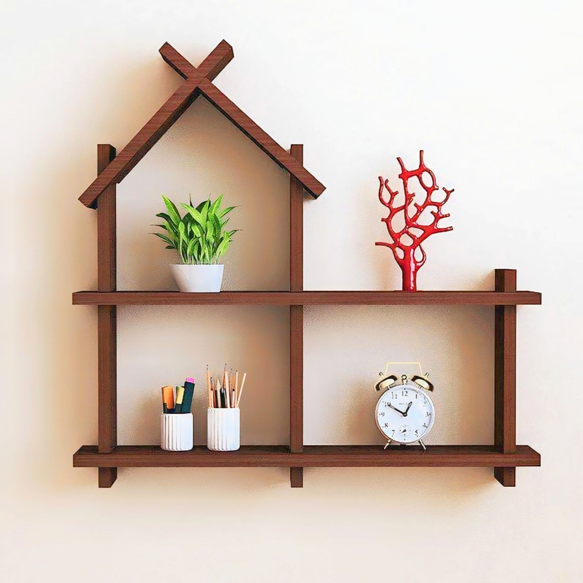 wall shelf | wooden wall self-IEWS08