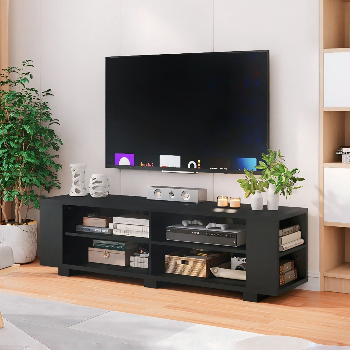 Stylish Wooden Tv trolley | Tv Stanad-IETC03