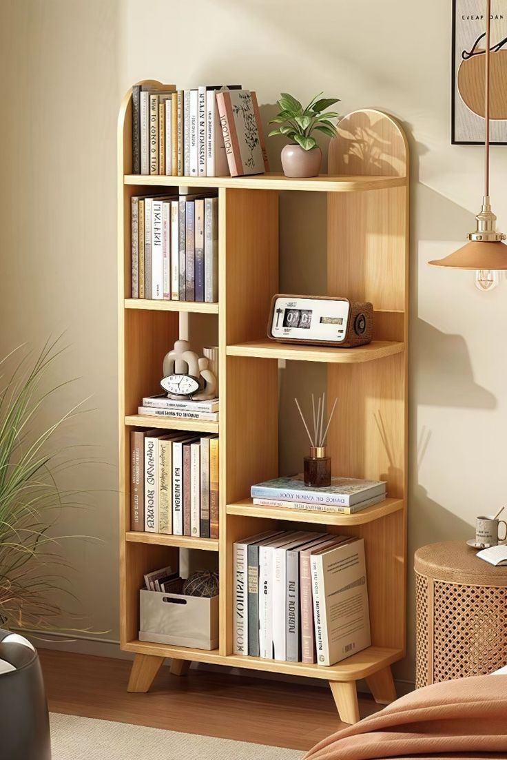 Multiple Tier Wooden Bookshelf/Organizer-IEBS54 image 3