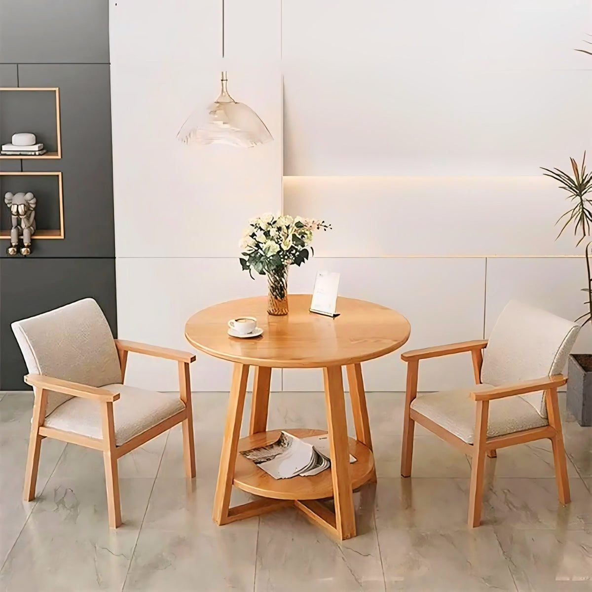 Wooden Coffee Table | Perfect Tea Table for Modern Interiors-IECT06