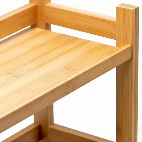 Modern Wooden Kitchen Rack with Storage Box-IEKS14 image 4