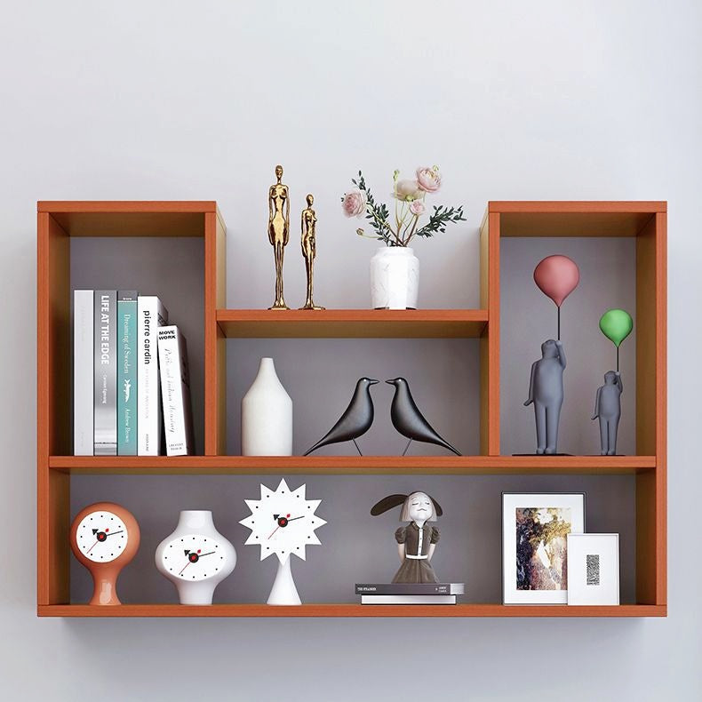 Stylish wooden wall mount bookcase / Wall shelf-IEWS07 image 3